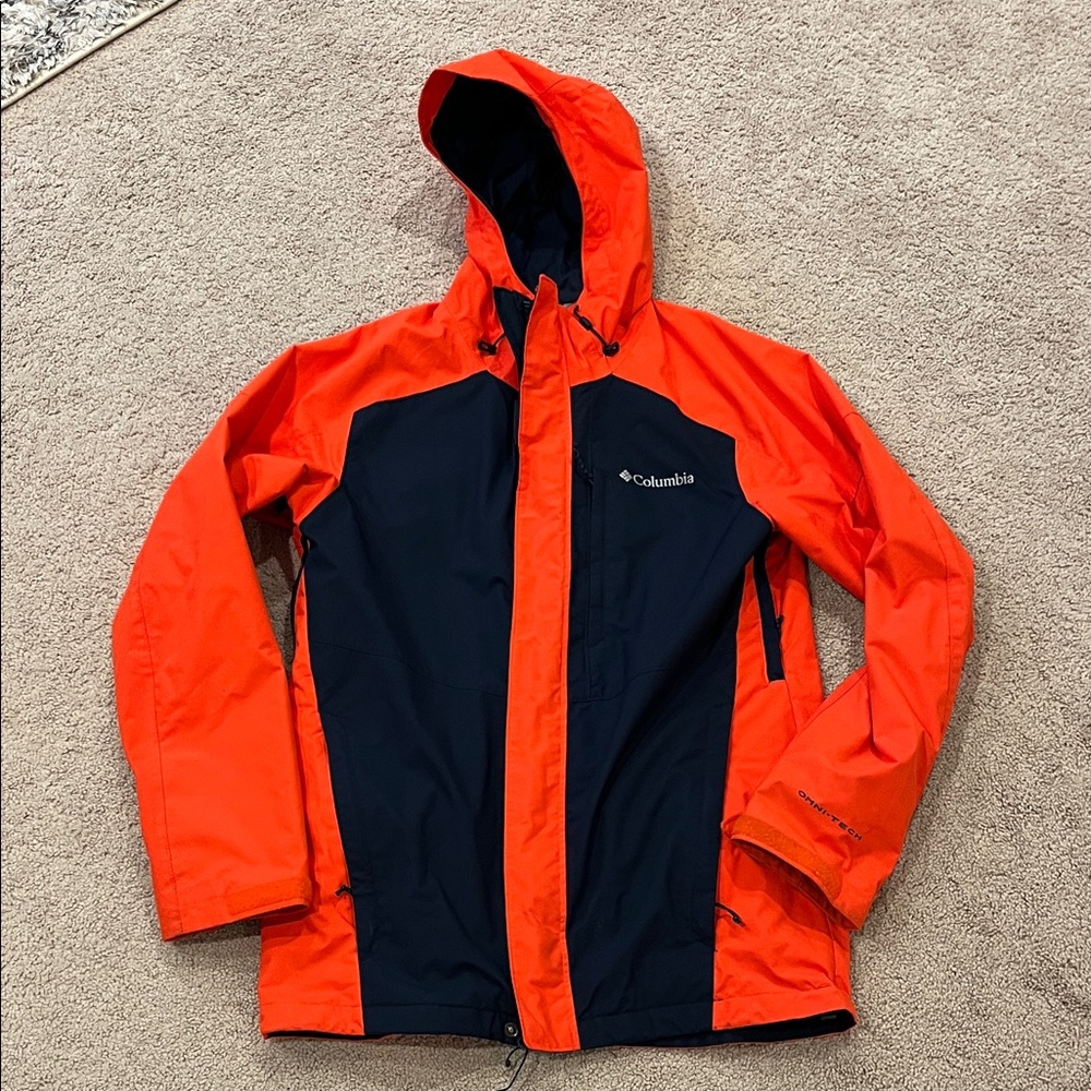 Columbia Omni-Tech Hooded Rain Jacket